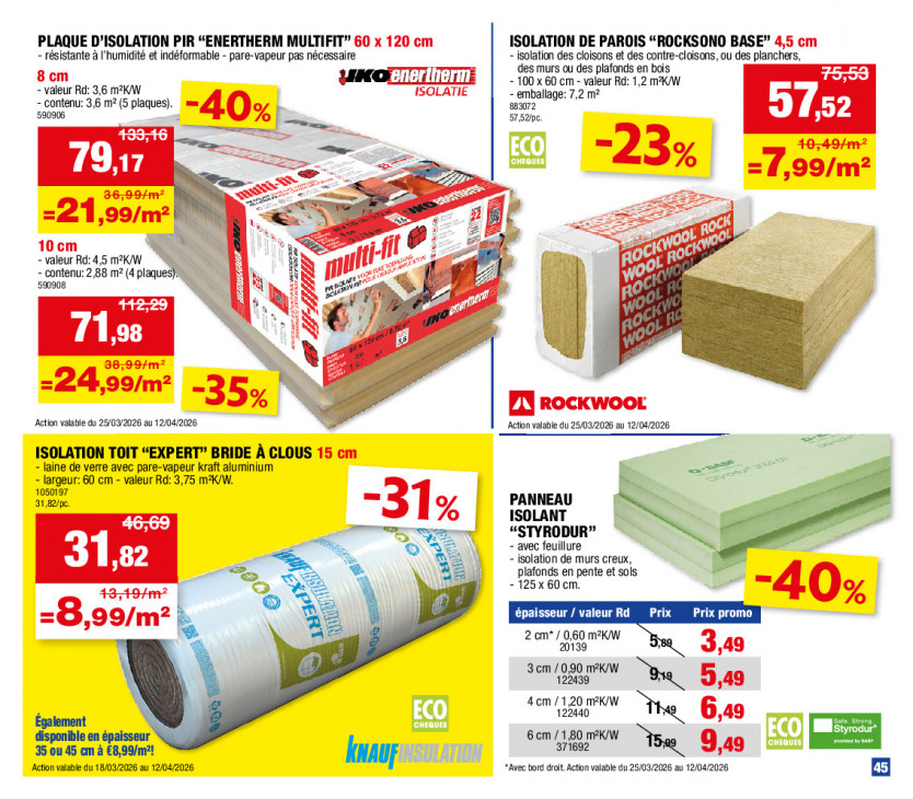 Hubo Dépliant 01.04.2026