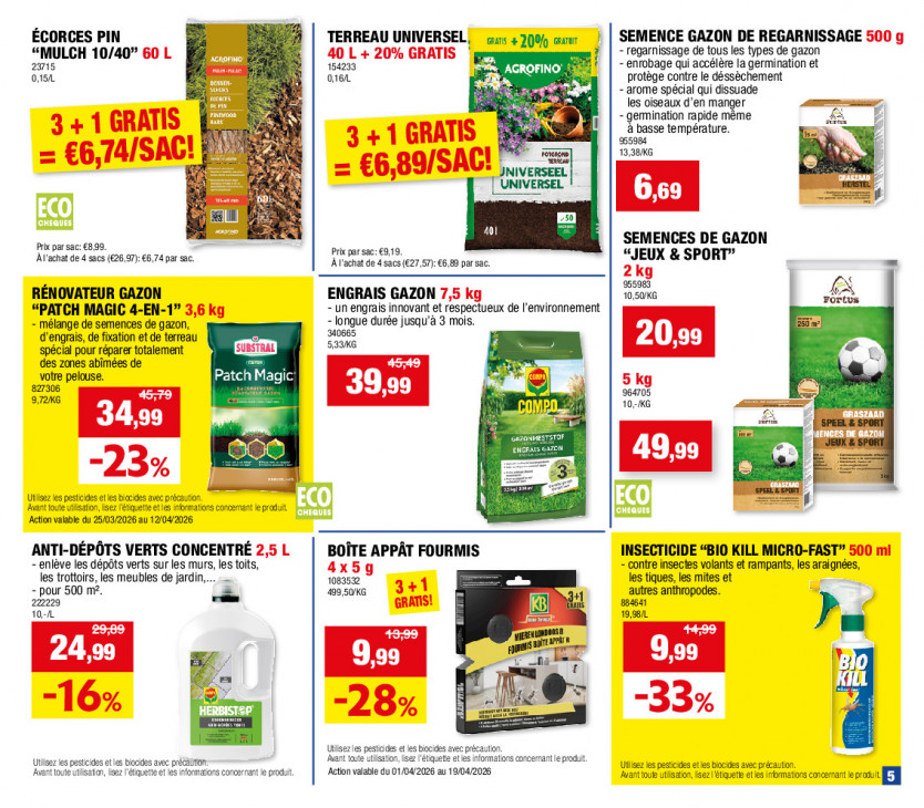 Hubo Dépliant 01.04.2026