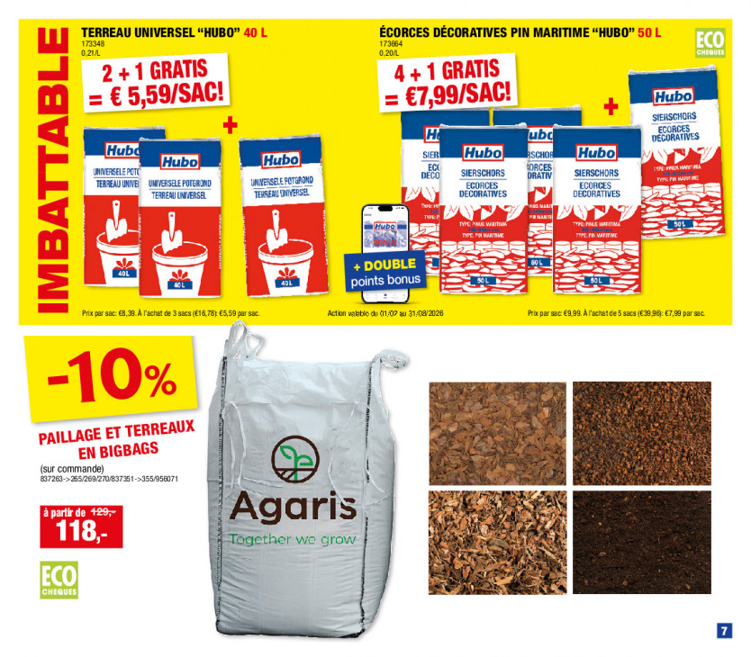 Hubo Dépliant 01.04.2026