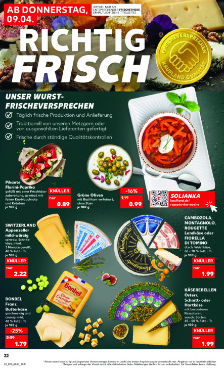 Kaufland Angebote ab 09.04.26 bis 15.04.26
