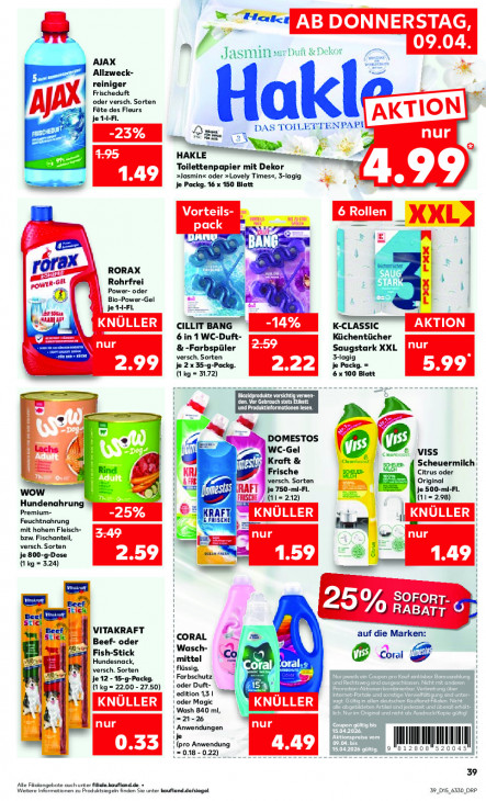 Kaufland Angebote ab 09.04.26 bis 15.04.26