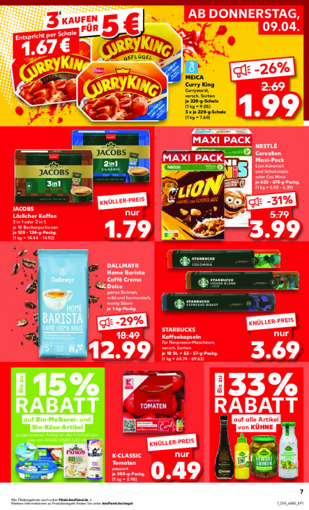 Kaufland Angebote ab 09.04.26 bis 15.04.26