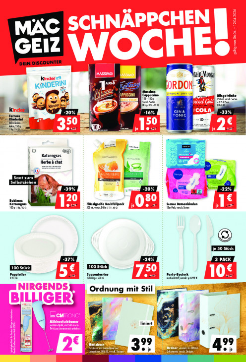 Mäc Geiz Angebote ab 06.04.26 bis 12.04.26