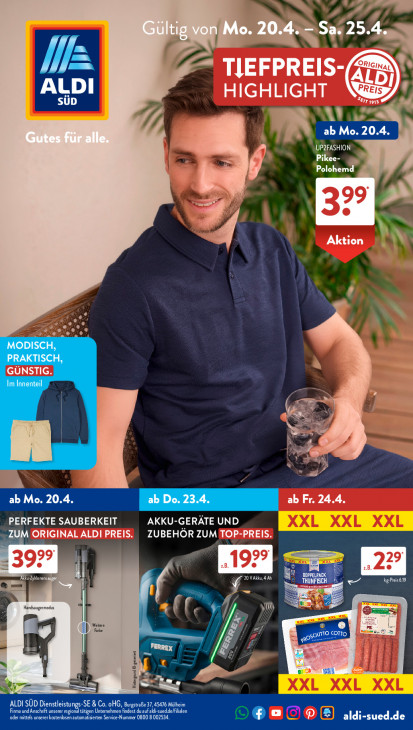 Aldi Süd Angebote ab 20.04.26 bis 25.04.26