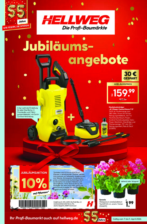 Hellweg Baumarkt Angebote ab 07.04.26 bis 11.04.26