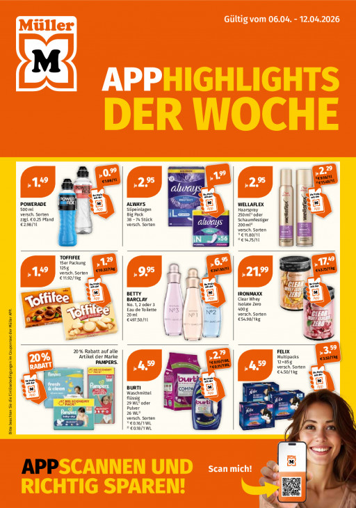 Müller Angebote ab 06.04.26 bis 12.04.26