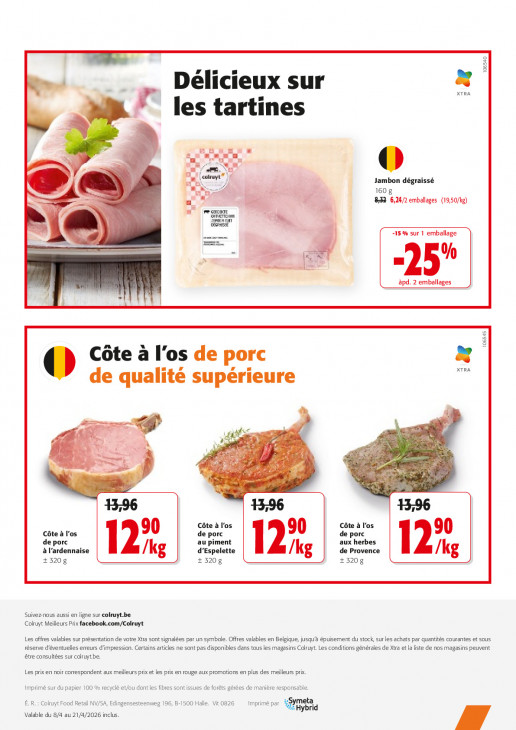 Colruyt Dépliant 08.04.2026