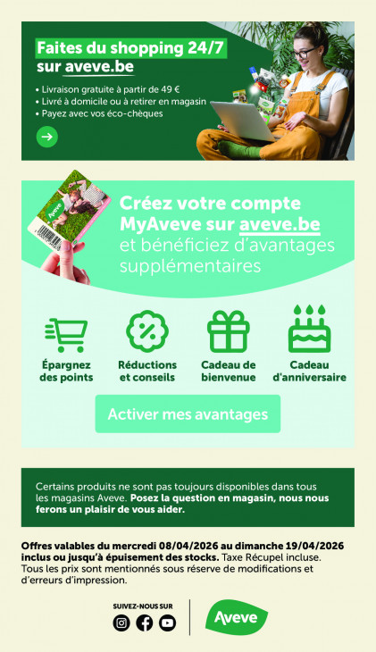 AVEVE Dépliant 08.04.2026