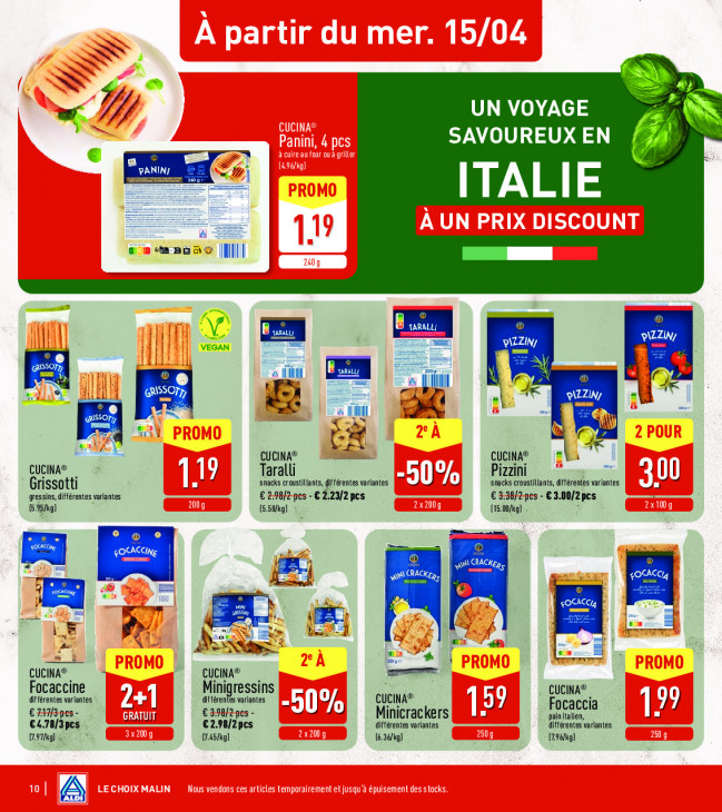 Aldi Dépliant 13.04.2026