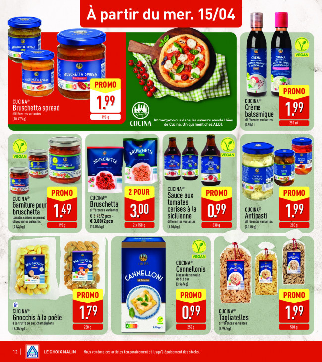 Aldi Dépliant 13.04.2026
