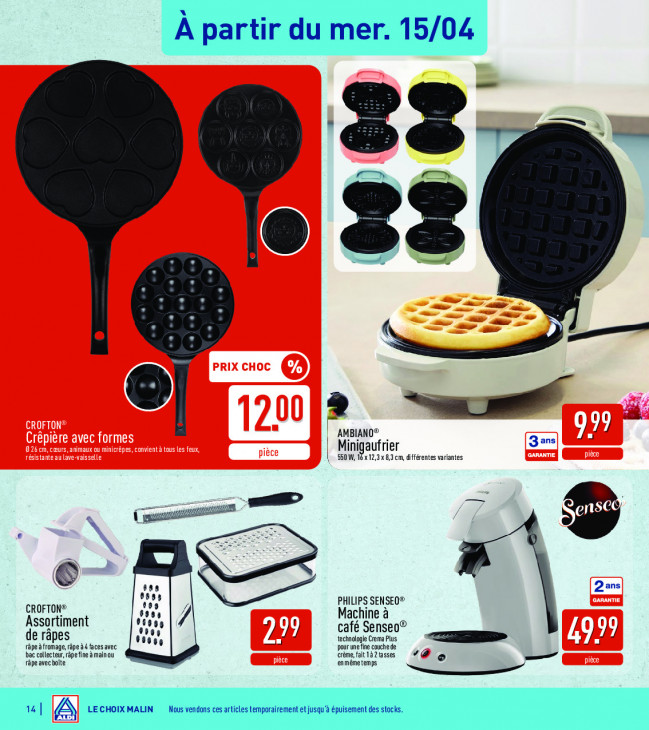 Aldi Dépliant 13.04.2026