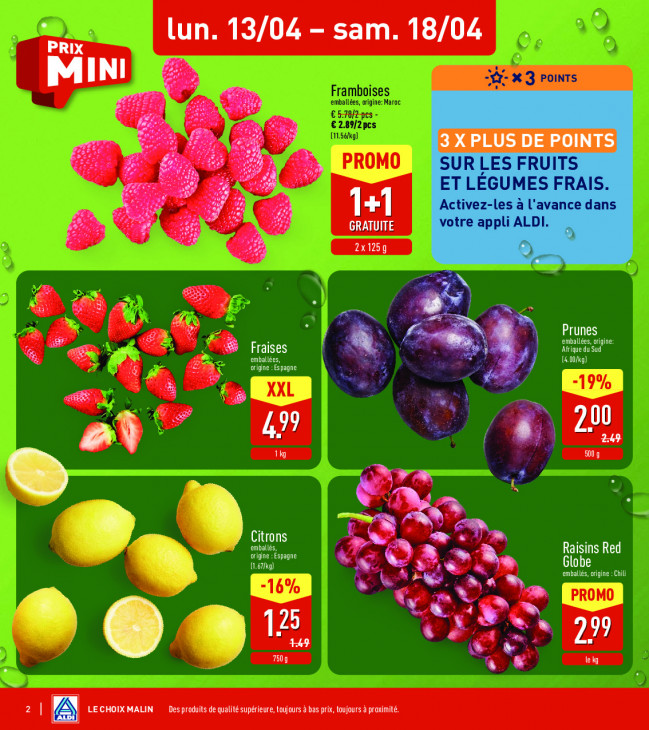 Aldi Dépliant 13.04.2026