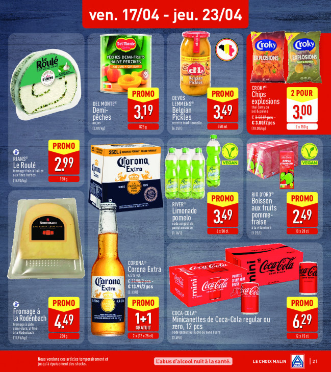 Aldi Dépliant 13.04.2026