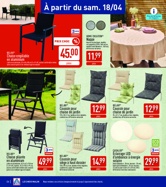 Aldi Dépliant 13.04.2026