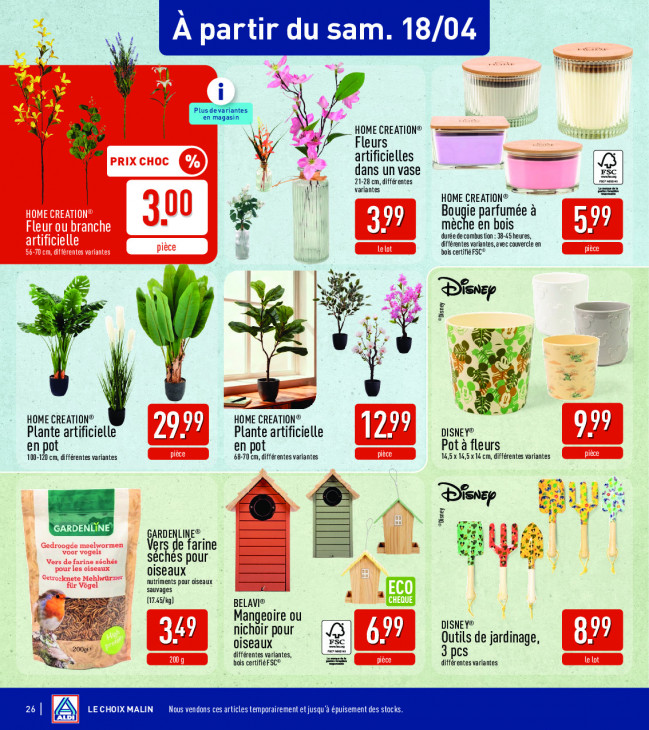 Aldi Dépliant 13.04.2026