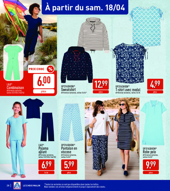 Aldi Dépliant 13.04.2026