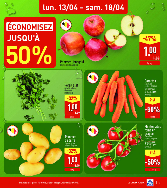 Aldi Dépliant 13.04.2026