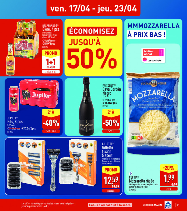 Aldi Dépliant 13.04.2026