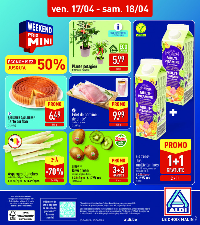 Aldi Dépliant 13.04.2026