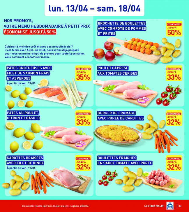 Aldi Dépliant 13.04.2026
