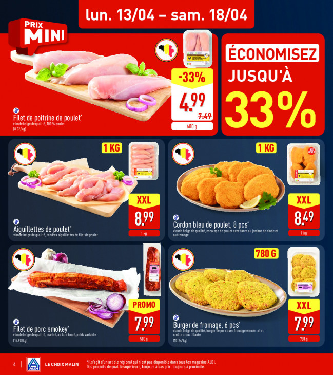 Aldi Dépliant 13.04.2026