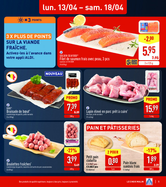 Aldi Dépliant 13.04.2026