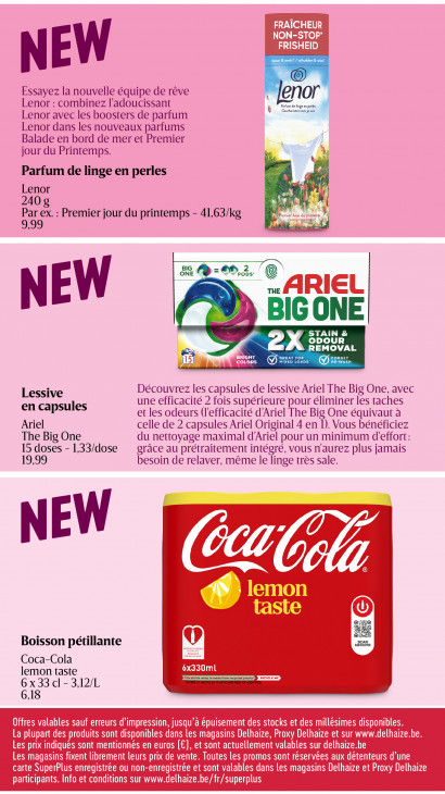 Delhaize Dépliant 09.04.2026