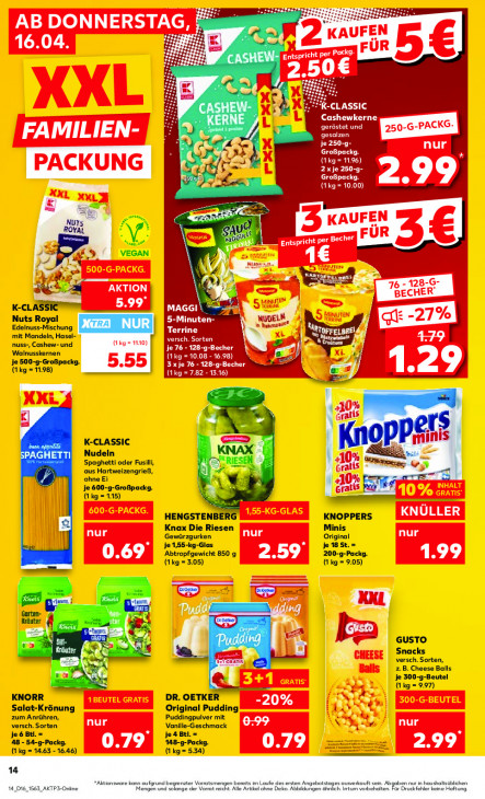 Kaufland Angebote ab 16.04.26 bis 22.04.26