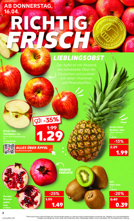 Kaufland Angebote ab 16.04.26 bis 22.04.26