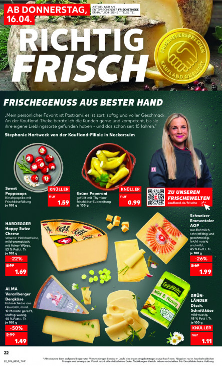 Kaufland Angebote ab 16.04.26 bis 22.04.26