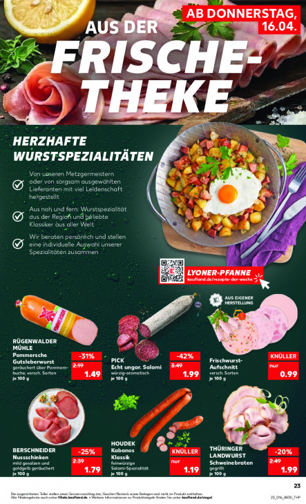 Kaufland Angebote ab 16.04.26 bis 22.04.26