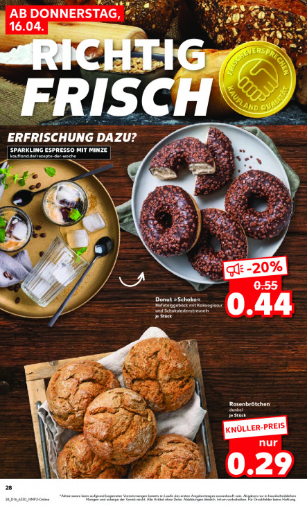 Kaufland Angebote ab 16.04.26 bis 22.04.26