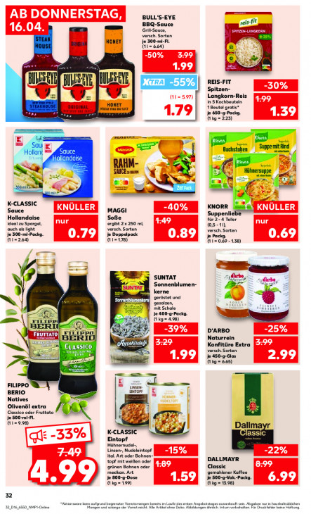 Kaufland Angebote ab 16.04.26 bis 22.04.26