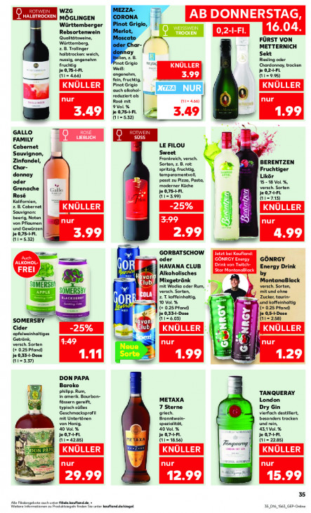 Kaufland Angebote ab 16.04.26 bis 22.04.26