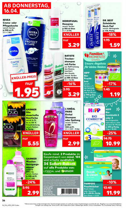 Kaufland Angebote ab 16.04.26 bis 22.04.26