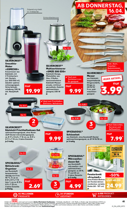 Kaufland Angebote ab 16.04.26 bis 22.04.26