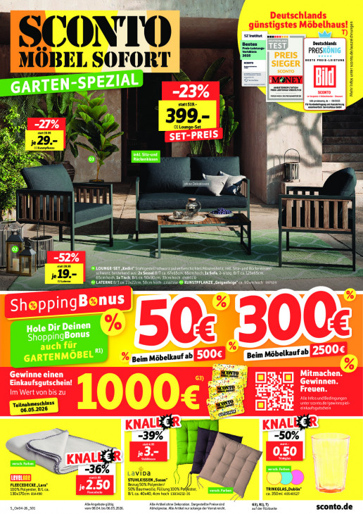 Sconto Angebote ab 08.04.26 bis 06.05.26
