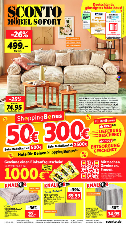 Sconto Angebote ab 08.04.26 bis 06.05.26