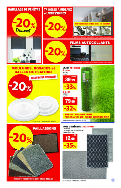 Hubo Dépliant 08.04.2026