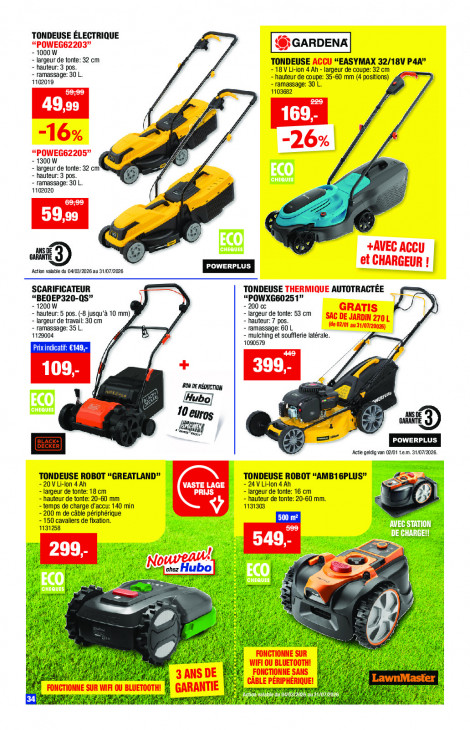 Hubo Dépliant 08.04.2026