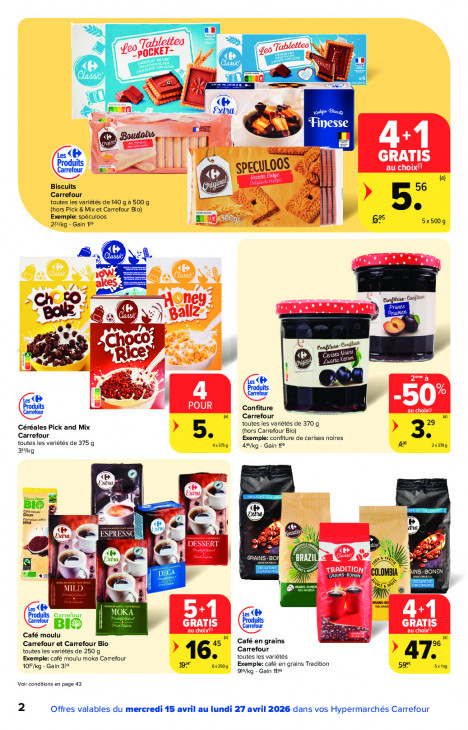 Carrefour Dépliant 15.04.2026