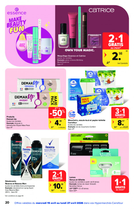 Carrefour Dépliant 15.04.2026