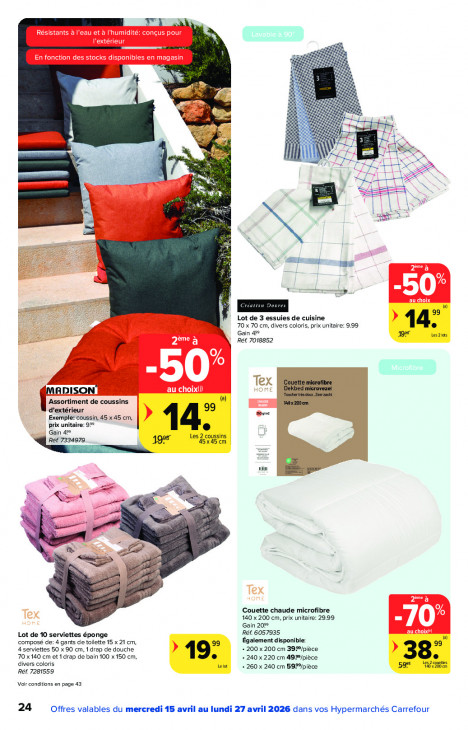 Carrefour Dépliant 15.04.2026