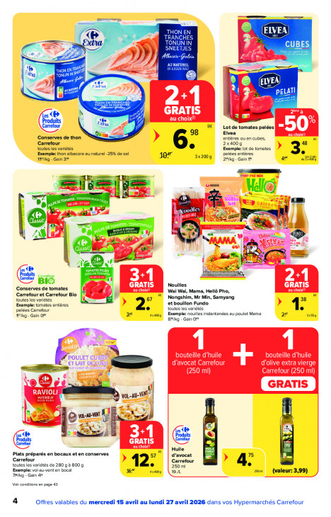 Carrefour Dépliant 15.04.2026