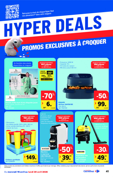 Carrefour Dépliant 15.04.2026