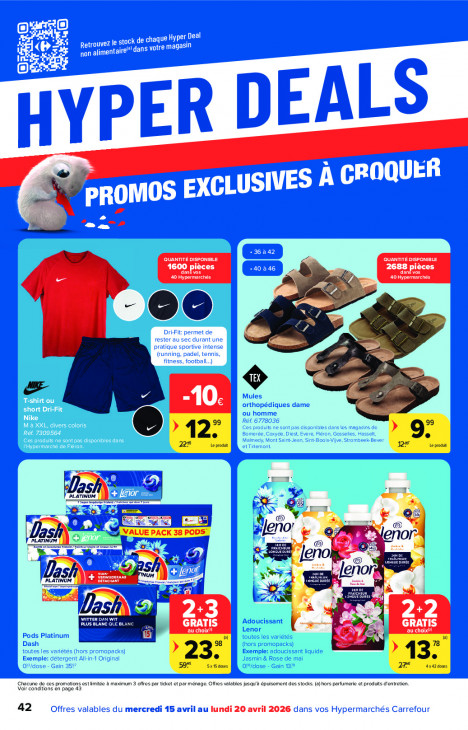 Carrefour Dépliant 15.04.2026