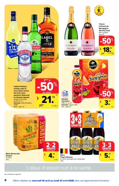 Carrefour Dépliant 15.04.2026