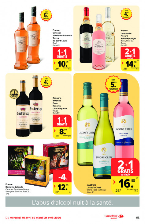 Carrefour Dépliant 15.04.2026