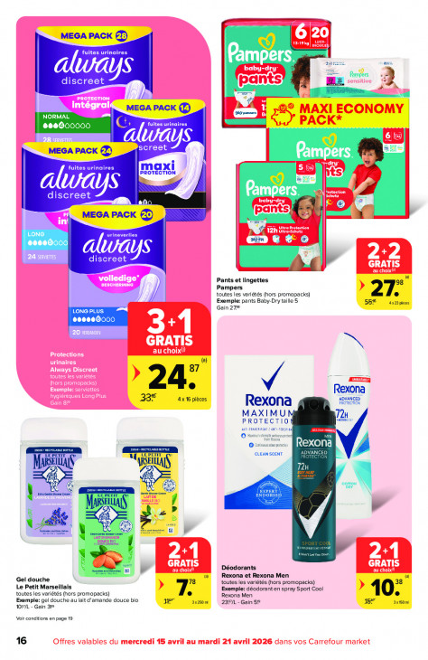 Carrefour Dépliant 15.04.2026