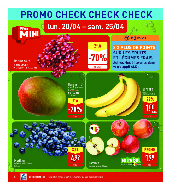 Aldi Dépliant 20.04.2026